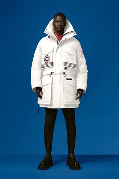 Chamarras Canada Goose Hombre Mexico - Snow Mantra Abrigos Blancos IS0539817